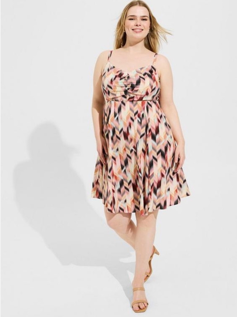 torrid Mini Challis Skater Dress